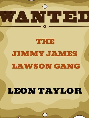 cover image of The Jimmy James Lawson Gang